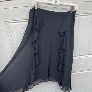 CIty DKNY Silk Skirt